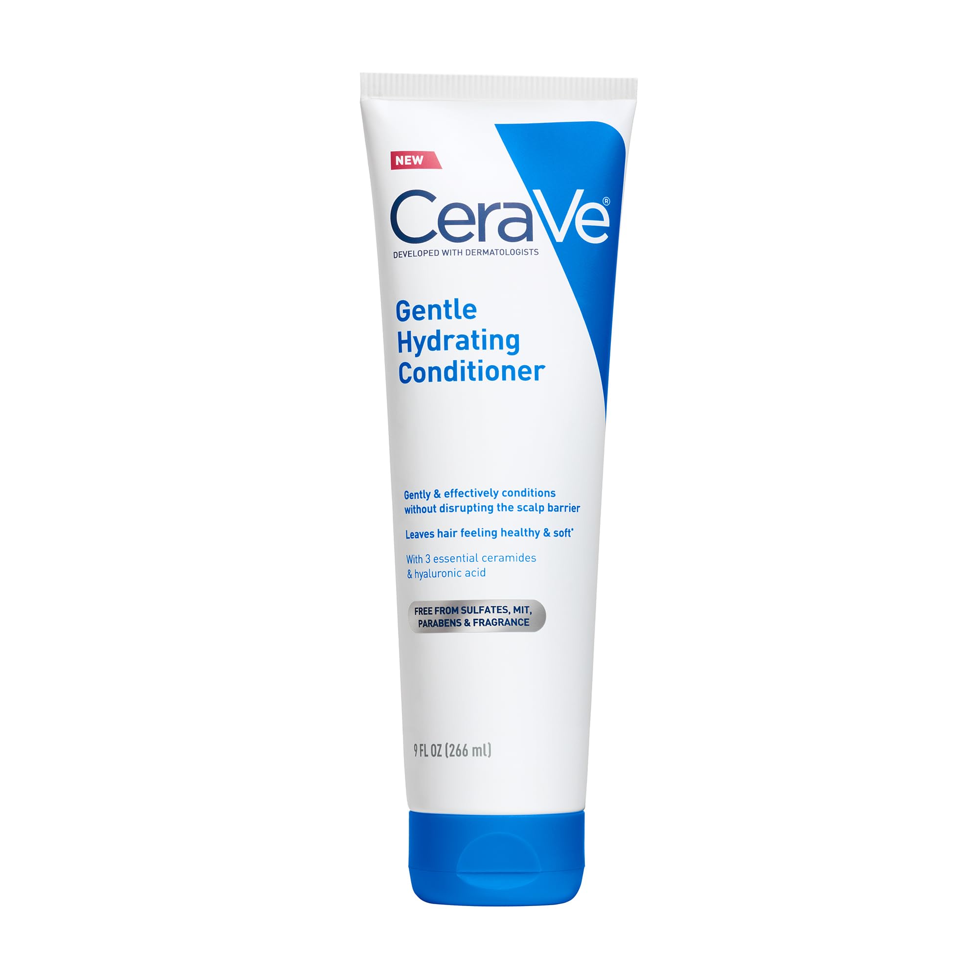 CeraVe Gentle Hydrating Conditioner, Hair Conditioner With Ceramides, Niacinamide & Hyaluronic Acid, Sulfate Free & Color Safe, Moisturizing Conditioner For All Hair & Scalp Types, 19oz