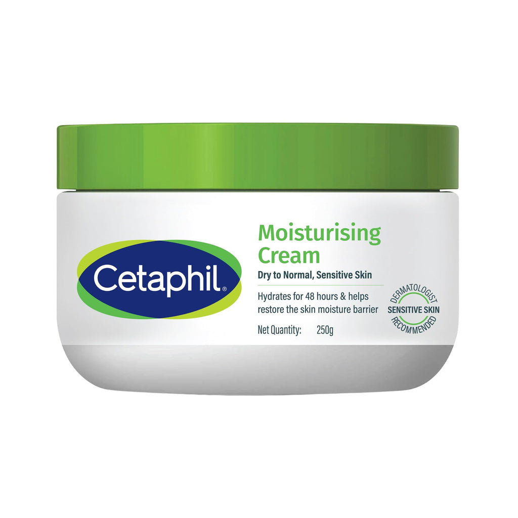 Cetaphil Face & Body Moisturizer, Hydrating Moisturizing Cream for Dry to Very Dry, Sensitive Skin, NEW 16 oz, Fragrance Free, Non-Comedogenic, Non-Greasy