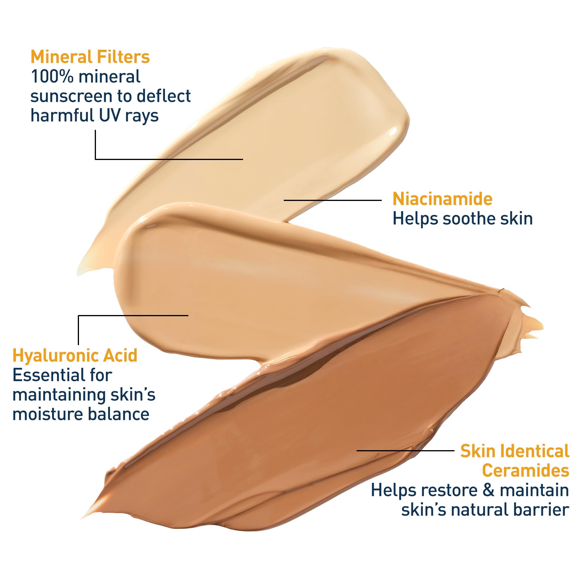 CeraVe Hydrating Mineral Sunscreen SPF 30 with Sheer Tint, Tinted Mineral Sunscreen