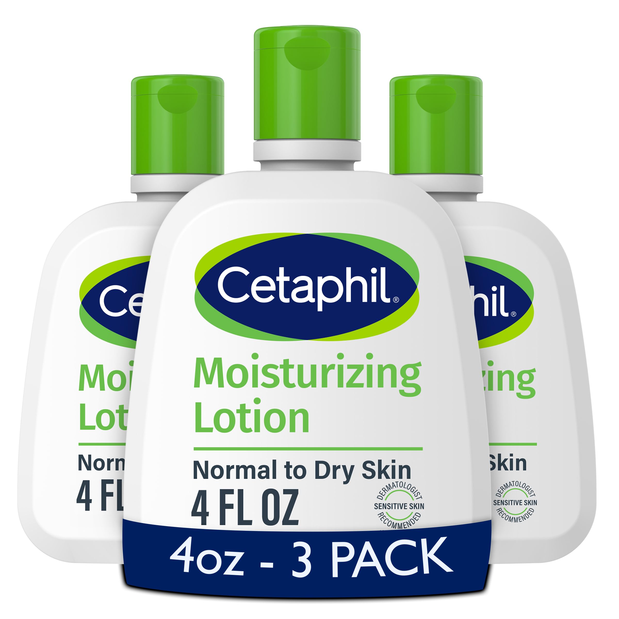 Cetaphil Face & Body Moisturizer, Hydrating Moisturizing Lotion for All Skin Types, Suitable for Sensitive Skin, NEW 20 oz, Fragrance Free, Hypoallergenic, Non-Comedogenic