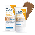 CeraVe Hydrating Mineral Sunscreen SPF 30 with Sheer Tint, Tinted Mineral Sunscreen