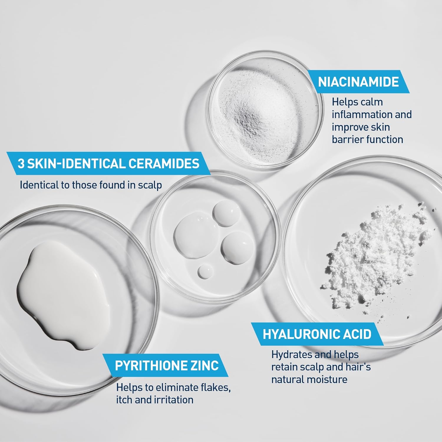 CeraVe Hydrating Anti Dandruff Shampoo and Conditioner Set, Pyrithione Zinc Dandruff Treatment With Ceramides, Hyaluronic Acid & Niacinamide, Helps Elimanate Flakes & Reduce Itchy Scalp