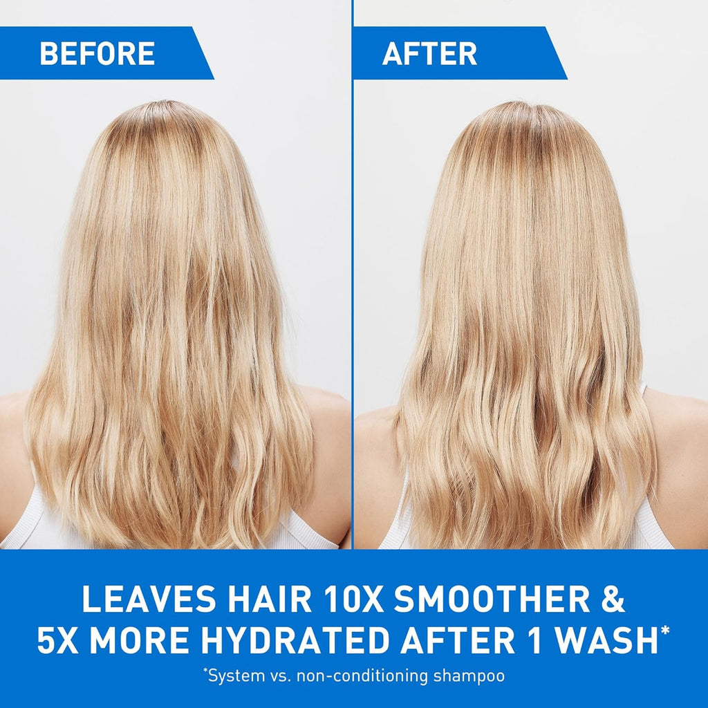 CeraVe Gentle Hydrating Shampoo, With Ceramides, Niacinamide & Hyaluronic Acid For Soft, Healthy Looking Hair & Scalp, Sulfate Free & Color Safe Shampoo, For All Hair Types, 12 Oz