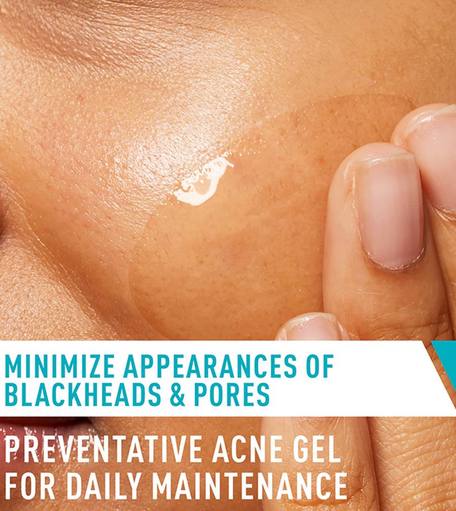 CeraVe Acne Control Gel, 2% Salicylic Acid Treatment With Glycolic Acid + Lactic Acids,