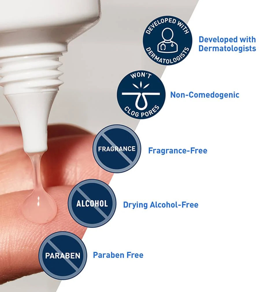 CeraVe Acne Control Gel, 2% Salicylic Acid Treatment With Glycolic Acid + Lactic Acids,